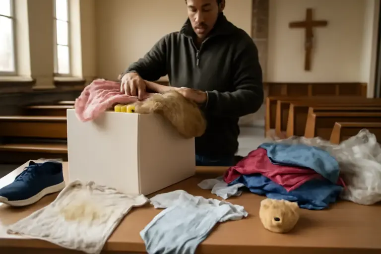 Raccolta di indumenti usati in parrocchia: errori comuni che riducono l’utilità della donazione