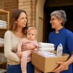 Parrocchia e sostegno alle mamme in difficoltà: i servizi pratici che non tutti conoscono