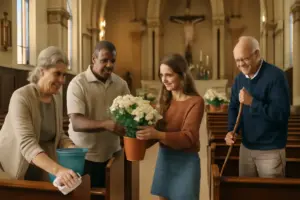 Contribuire al decoro della chiesa: idee pratiche che valorizzano la collaborazione tra fedeli